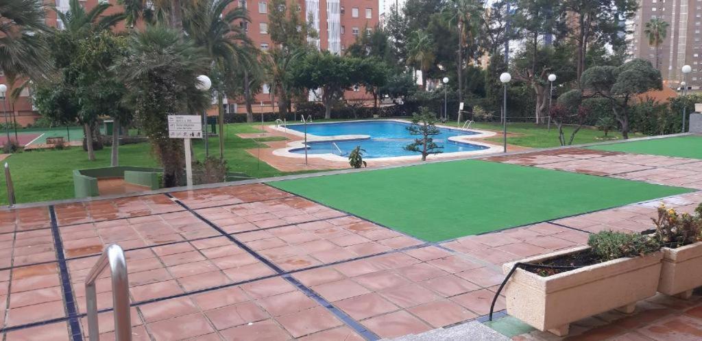 Apartamento Edificio Gemelos XII -18 Benidorm Ngoại thất bức ảnh